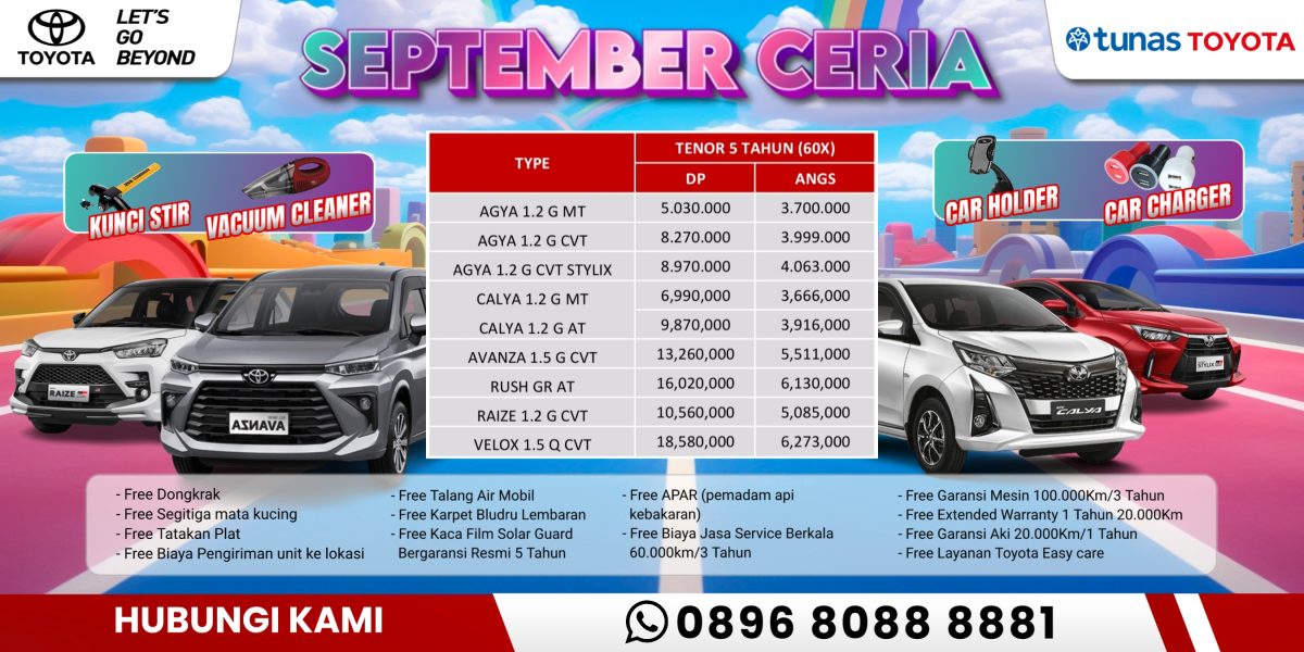 Promo Toyota Jakarta