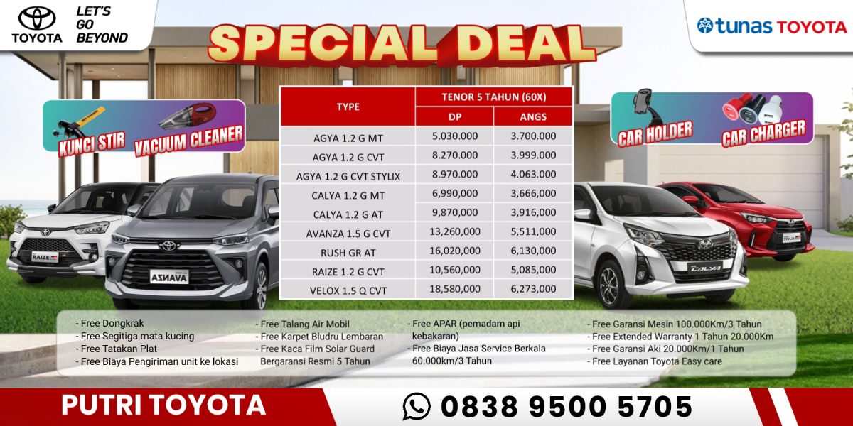 Promo Toyota Jakarta